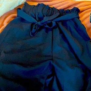 Blue pants office style